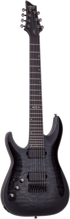 Schecter 1930 Hellraiser Hybrid C-7 Trans Black Burst gitara elektryczna leworczna