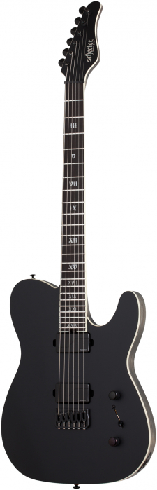 Schecter SLS Elite PT Evil Twin Satin Black electric guitar