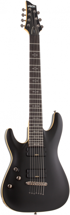 Schecter 3667W Demon 7 Satin Black gitara elektryczna leworczna