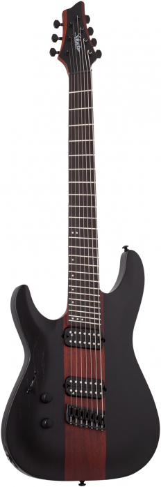 Schecter 905 Signature C-7 Rob Scallon Dark Roast Linkshnde gitara elektryczna leworczna