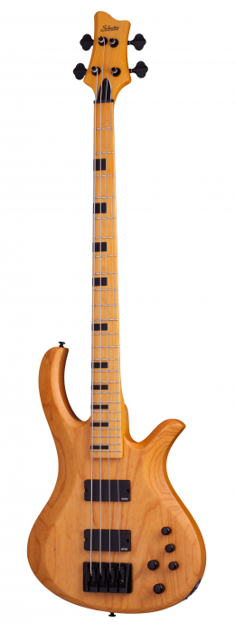 Schecter  Riot Session-4 Aged Natural Satin bass guitar