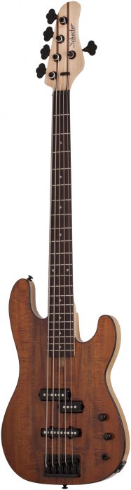 Schecter Michael Anthony MA-5 Koa bass guitar