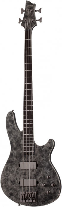 Schecter MVP C-4 Satin Black Reign bass guitar