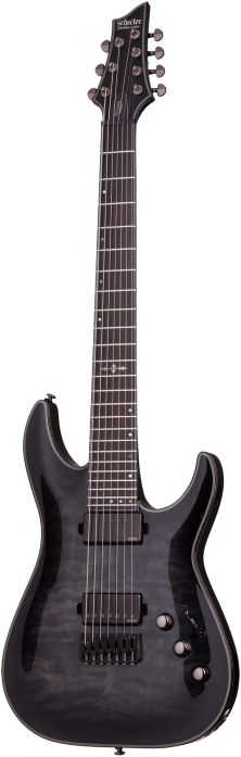 Schecter Hellraiser Hybrid C-7 Trans Black Burst  electric guitar