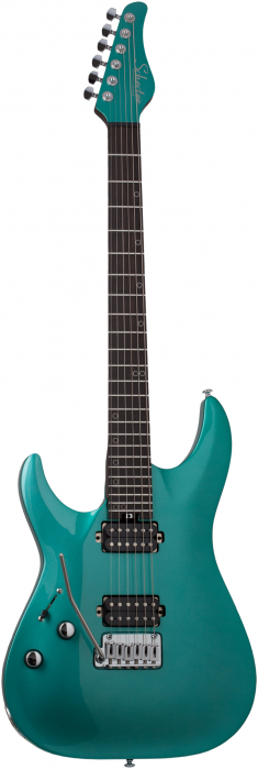 Schecter 2942 Signature Aaron Marshall AM-6 Trem Arctic Jade gitara elektryczna leworczna