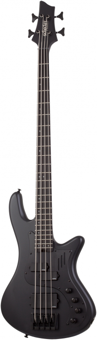 Schecter Stiletto-4 Stealth Pro EX  Satin Black bass guitar
