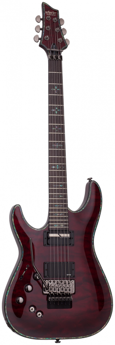 Schecter 1828 Hellraiser C-1 FR S Black Cherry gitara elektryczna leworczna