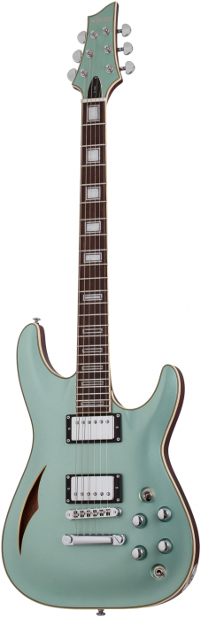 Schecter C-1 E/A Classic  Satin Vintage Pelham Blue  electric guitar