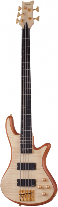 Schecter Stiletto Custom-5 Natural Satin bass guitar