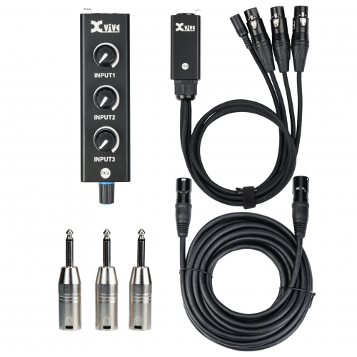 XVive PX - Portable 3-Channel Personal Mixer / Headphone Amplifier System