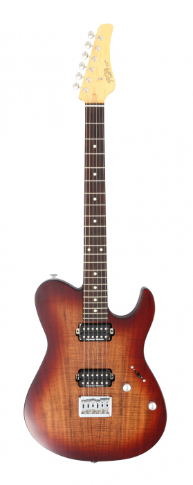 FGN J-Standard Iliad DU EW2 Koa Natural Burst electric guitar