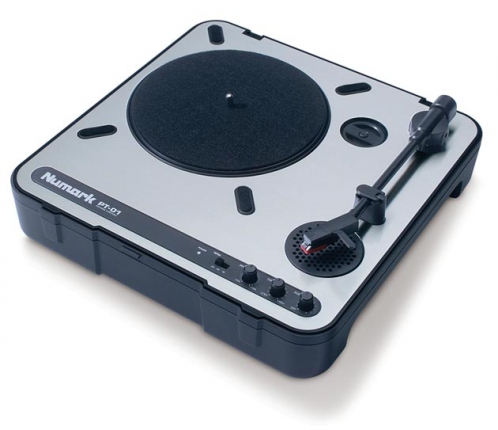 Numark PT-01 portable turntable Numark PT-01 portable turntable