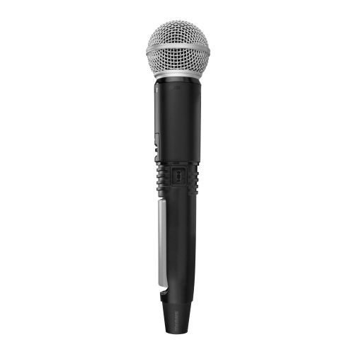 Shure GLXD2+/SM58-Z4 - Cyfrowy nadajnik bezprzewodowy dorczny DUAL BAND z gwk SM58