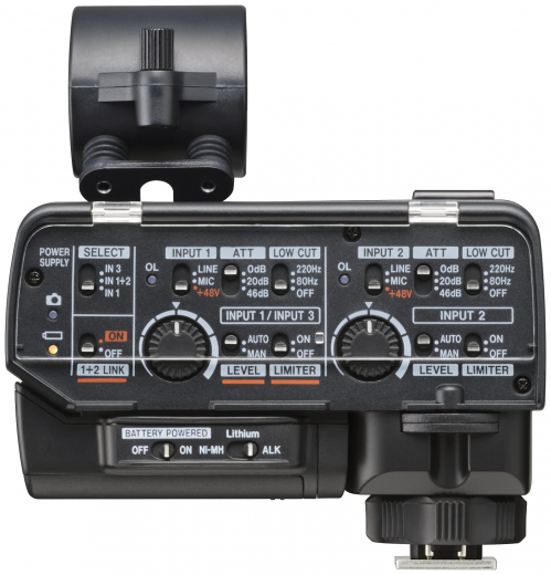 Tascam CA-XLR2D-F - adapter mikrofonowy XLR do aparatw bezlusterkowych Fujifilm
