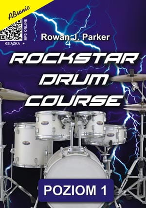 AN Rowan J. Parker ″Rockstar Drum Course″ poziom 1 szoka gry na perkusji