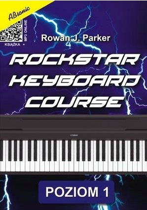 AN Rowan J. Parker Rockstar Keyboard Cours″ poziom 1 szoka gry na keyboardzie