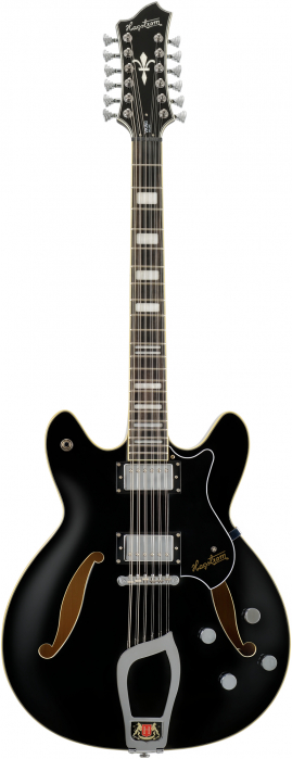 Hagstrom Viking DLX Black Gloss gitara elektryczna, 12-strunowa Hagstrom Viking DLX Black Gloss gitara elektryczna, 12-strunowa