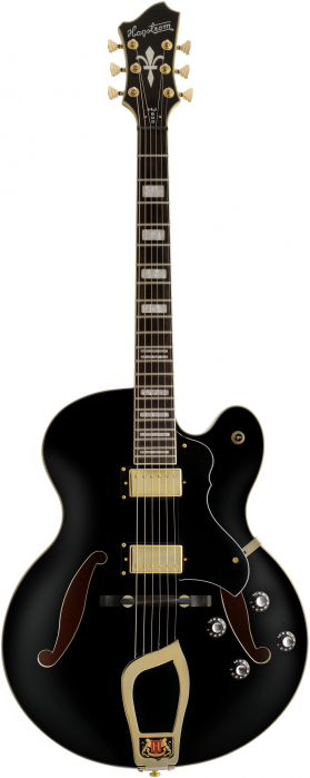 Hagstrom HJ500 Black electric guitar