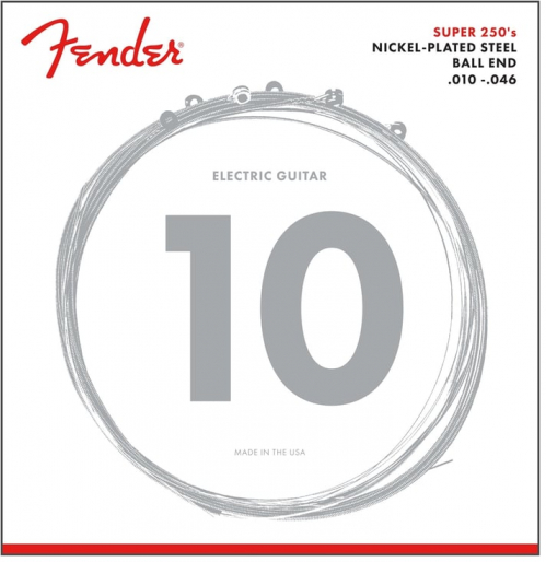 Fender 250R electric guitar strings 10-46