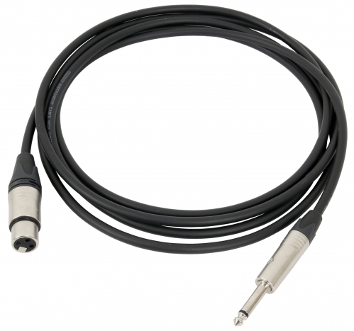 Cordial CXT XLR-F / TS mounted cable 3m