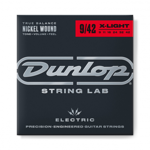 Dunlop DEN0942 Nickel Wound Electric Guitar Strings 9-42