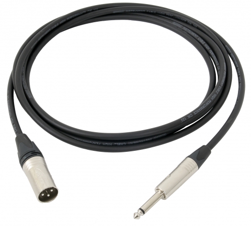 Cordial CXT XLR-M / TS mounted cable 3m