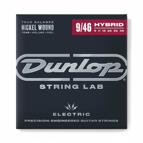 Dunlop DEN0946 Nickel Wound Electric Guitar Strings (9-46)