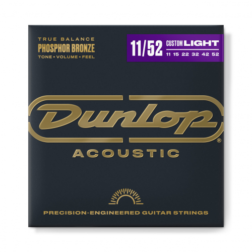 Dunlop DAP Phosphor Bronze Acoustic Guitar Strings 11-52