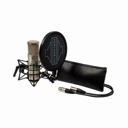 Sontronics STC-2 Pack Silver studyjny mikrofon pojemno�ciowy z akcesoriami, kolor srebrny