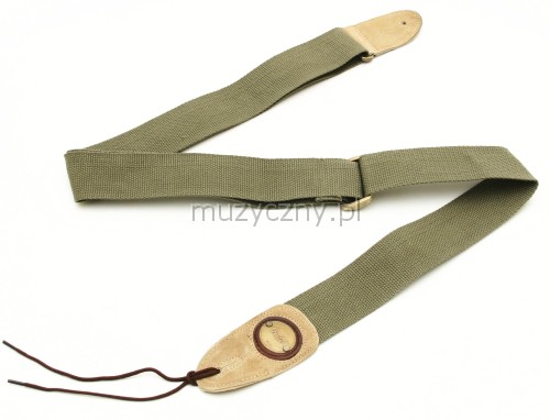 Fender Cotton guitar strap (olive) Fender Cotton guitar strap (olive)