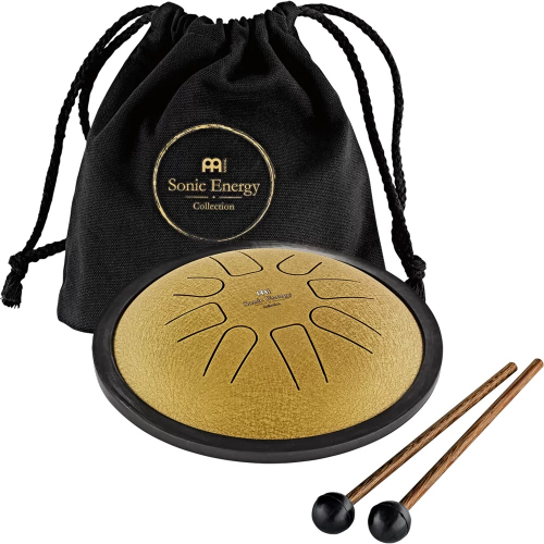 Meinl Sonic Energy SSTD3G Small Steel Tongue Drum Gold C-Minor