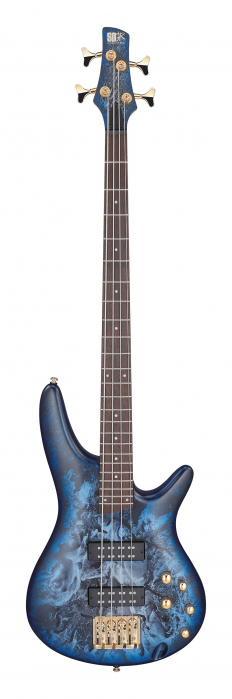 Ibanez SR300EDX-CMZ Cosmic Blue Frozen Matte bass guitar