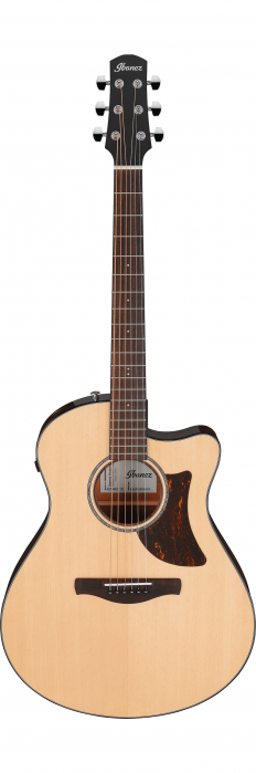 Ibanez AAM300CE-NT Natural High Gloss electric-acoustic guitar