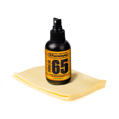 Dunlop 654C Guitar Polish + cleaning cloth