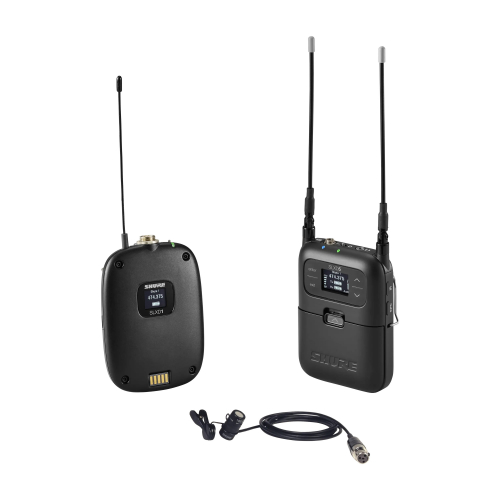 Shure SLXD 15/85 - Cyfrowy nakamerowy system bezprzewodowy z nadajnikiem bodypack i mikrofonem WL185