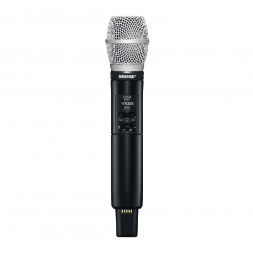 Shure SLXD 2/SM86-K59 (606-650 MHz) - Nadajnik ″do ręki″ z mikrofonem SM86 Shure SLXD 2/SM86-K59 (606-650 MHz) - Nadajnik ″do ręki″ z mikrofonem SM86