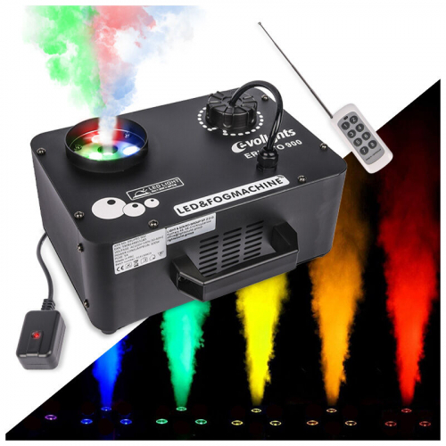 EVOLIGHTS ERUPTO 900 - vertical Fog Machine with LED light