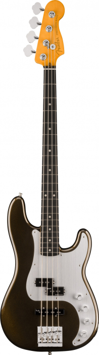 Fender American Ultra II Precision Bass, Ebony Fingerboard, Texas Tea bass guitar