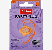 Alpine PartyPlug zatyczki do uszu transparent 2025 S+M+L  (para)