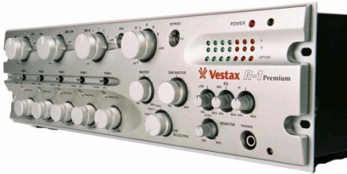 Vestax R-1 mixer 5 x phono, 5 x line