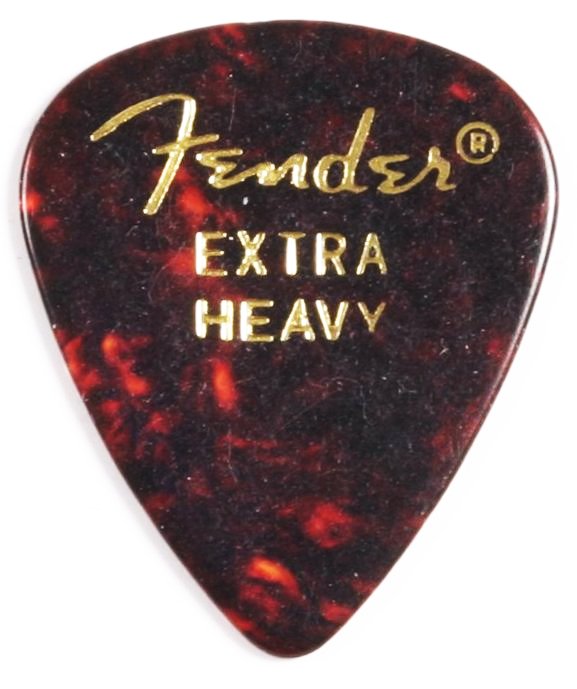 Fender Classic Celluloid x-heavy shell pick