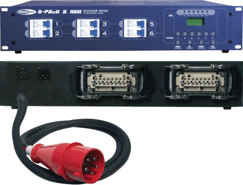 Showtec 50384M D-Pack 6 MKII Harting Showtec 50384M D-Pack 6 MKII Harting