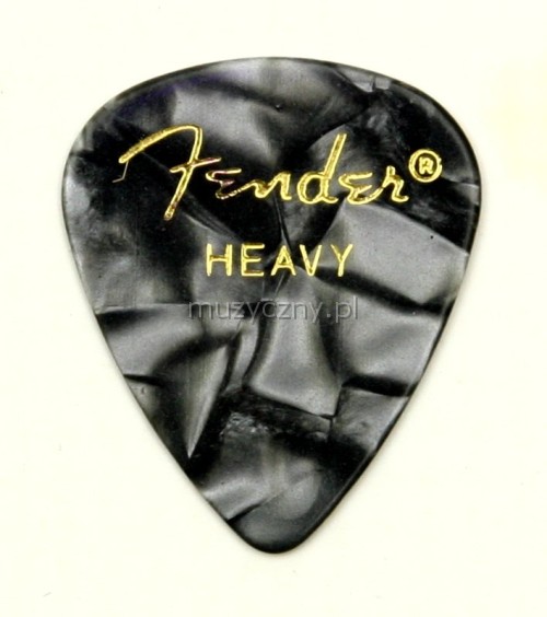 Fender Black Moto heavy pick