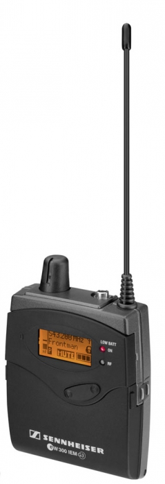 Sennheiser EK 300-IEM G3 Bodypack receiver for in-ear monitoring, diversity + IE4 earphones
