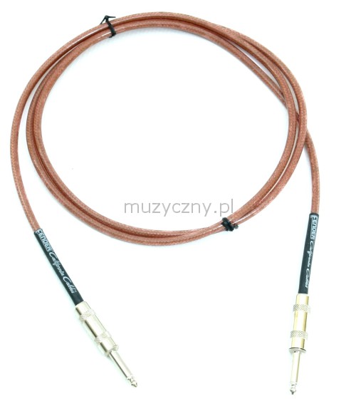 Fender California 6ft cable Shell Pink