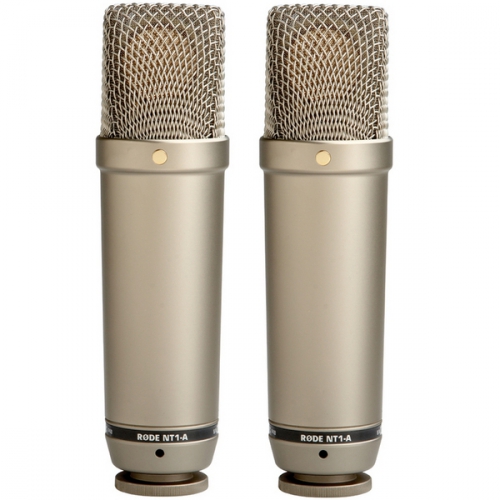 Rode NT1-A microphone, matched pair