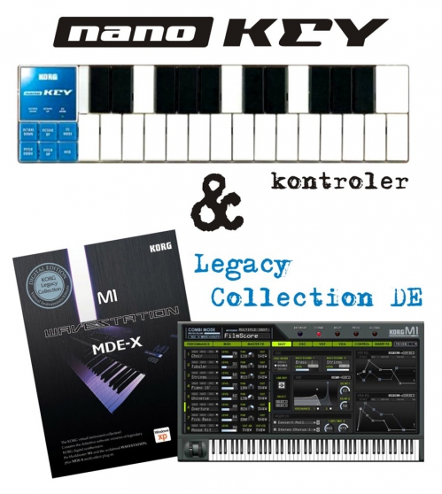 Korg Legacy Collection DE software + NanoKey