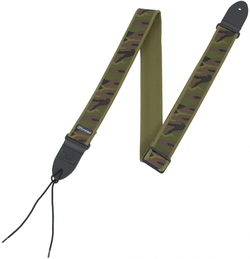 Dunlop D38 33GN guitar strap Cammo