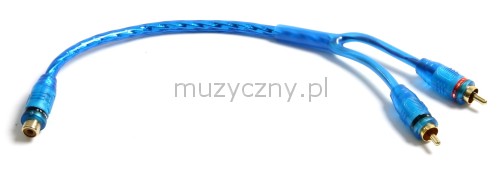 Monacor CPR-25/BL Audio Y Cable Adapters Monacor CPR-25/BL Audio Y Cable Adapters