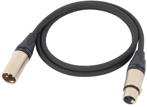 Cordial CXX XLR-F / XLR-M mounted microphone cable 1m